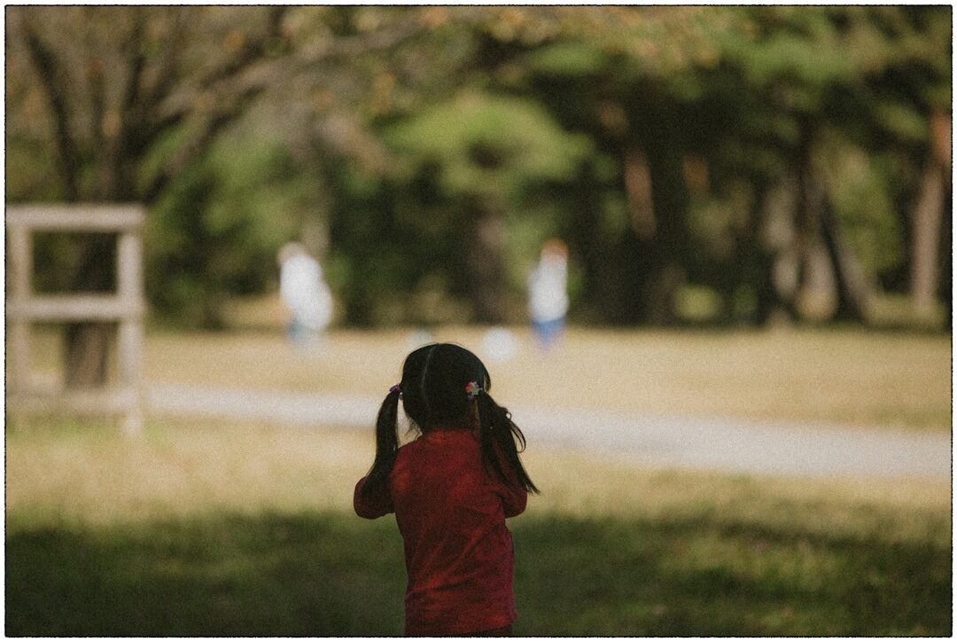 family with kids outdoors