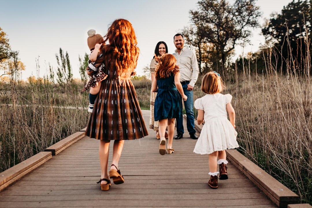 family with children